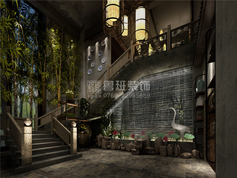 東莞魯班裝飾-餐廳設(shè)計案例作品