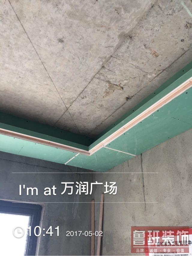 東莞萬(wàn)潤(rùn)廣場(chǎng)裝修木工施工階段
